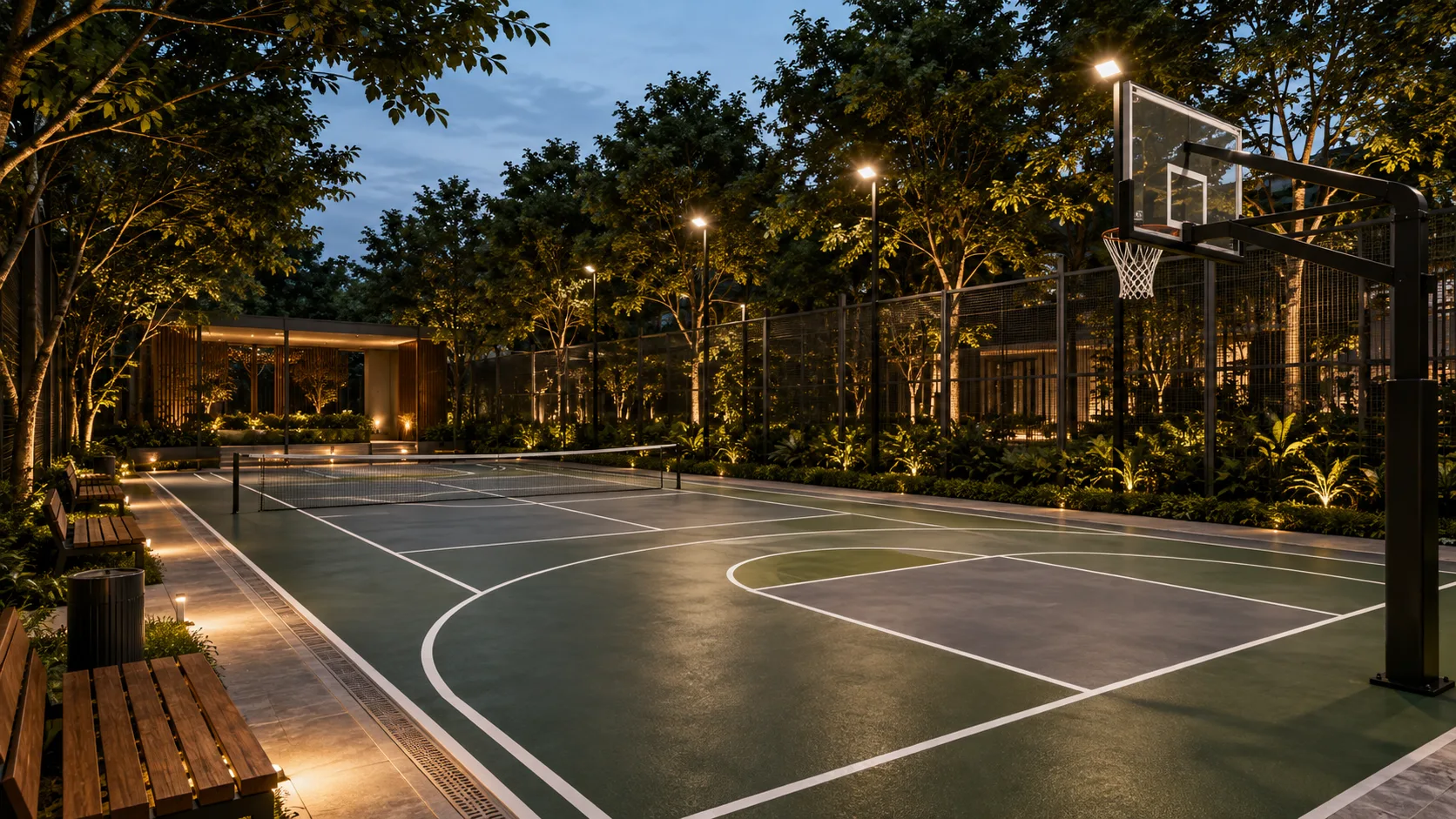 Sports court